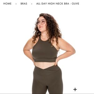 Ethos All Day High Neck Bra
